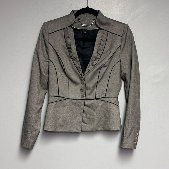 White House Black Market Blazer size 0 women’s suit jacket - Picture 5 of 6